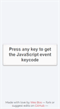 Mobile Screenshot of keycode.info